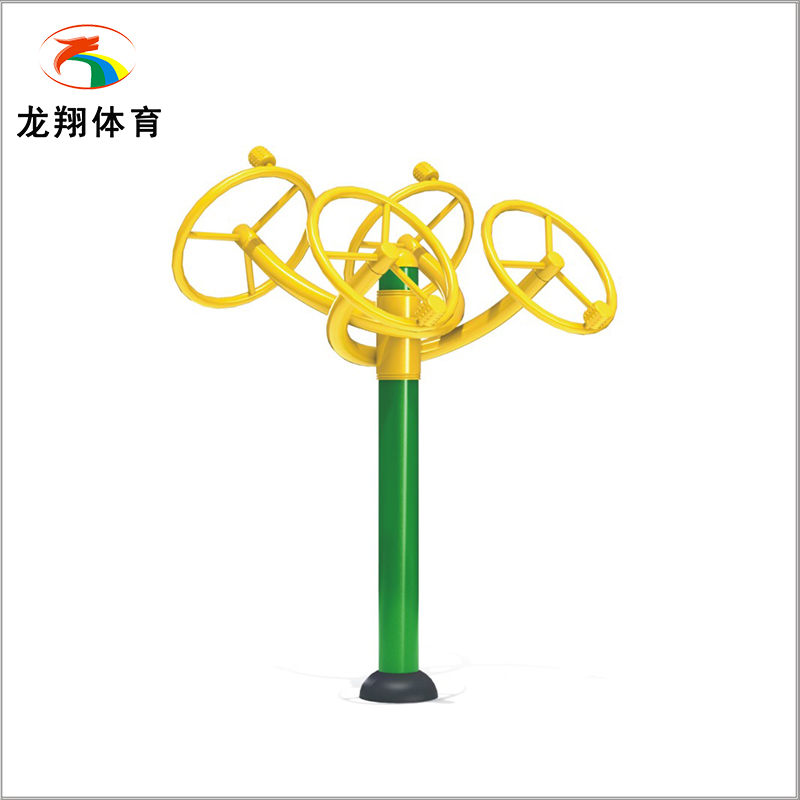 戶外健身路徑雙人肩關(guān)節(jié)康復(fù)器